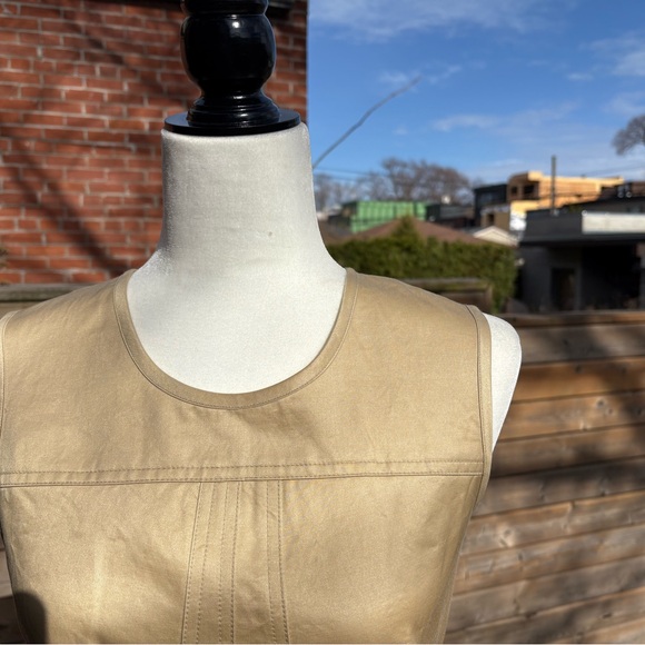 Comrags | Sleeveless Silk & Cotton Dress - Picture 3 of 5